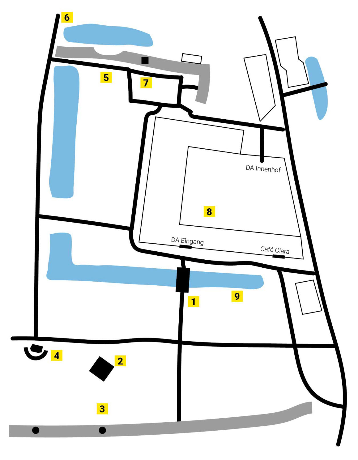 Map mit AR-Stationen