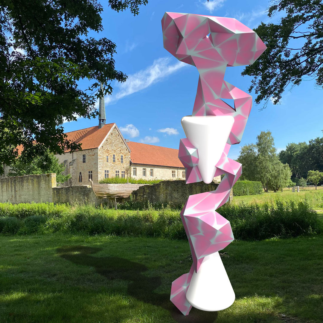 DA Kunsthaus mit AR Skulptur